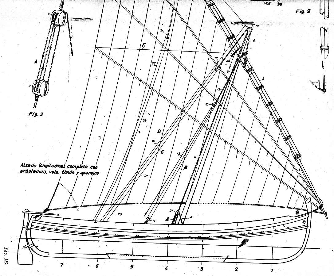 old sailboat plans